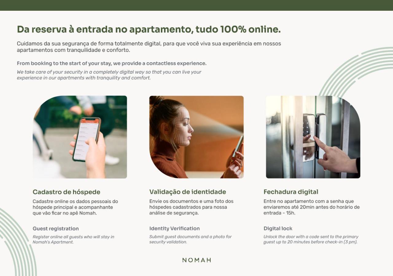 Ferienwohnung Nomah - Aptos Por Temporada Na Liberdade São Paulo Exterior foto
